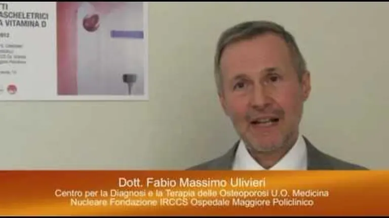 Il dottor Ulivieri parla degli effetti extrascheletrici della vitamina D